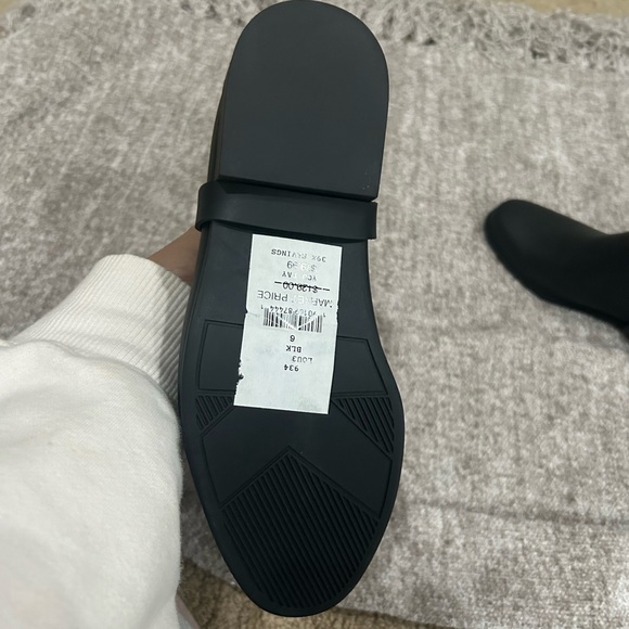 Karl Lagerfeld Paris, Black Rain boots with Gold hardware - Picture 4 of 7